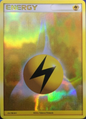 Lightning Energy Unnumbered Acid Wash Holo Promo - 2007 Pokemon League